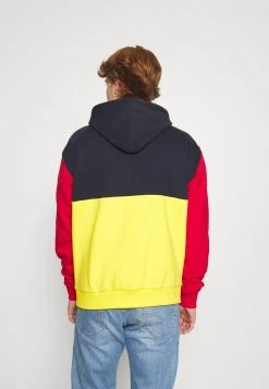 Billig 😉 Karl Kani SIGNATURE BLOCK TEDDY HOODIE UNISEX - Kapuzenpullover - Yellow ⌛ -Karl Kani Verkäufe 96ec5c8f5a104c338333bcfeaa5bdcf1