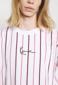 Bestpreis ✔️ Karl Kani SMALL SIGNATURE PINSTRIPE TEE - T-Shirt Print - White, Herren 🔔 -Karl Kani Verkäufe 9749abddf23041babfe5f639f2a7e907