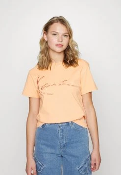 Angebote ✔️ Karl Kani SIGNATURE TEE - T-Shirt Print - Orange, Damen 🔥