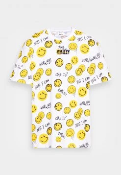 Neu 🎉 KARL KANI X SMILEY® SMALL SIGNATURE TEE UNISEX - T-Shirt Print - White 🔔 -Karl Kani Verkäufe 99070296fe114d0fb7b2a6c07e79caa5