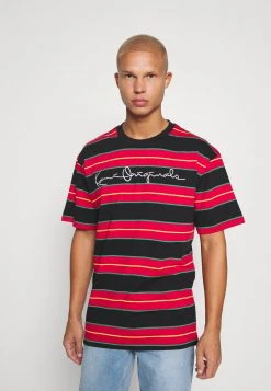 Am billigsten 🥰 Karl Kani ORIGINALS STRIPE TEE UNISEX - T-Shirt Print - Red/black/green ❤️
