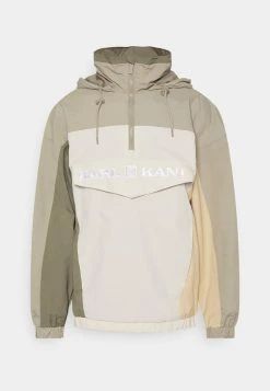 Großhandel ✔️ Karl Kani RETRO BLOCK WINDBREAKER - Leichte Jacke - Military Green, Herren ✔️