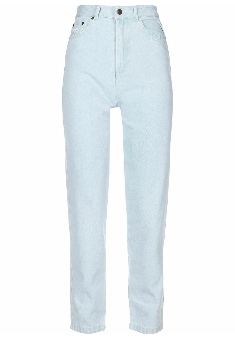 Großhandel 👍 Karl Kani MOM - 😉 Jeans Straight Leg - Bleached Blue, Damen ⭐ 1 Großhandel 👍 Karl Kani MOM - 😉 Jeans Straight Leg - Bleached Blue, Damen ⭐