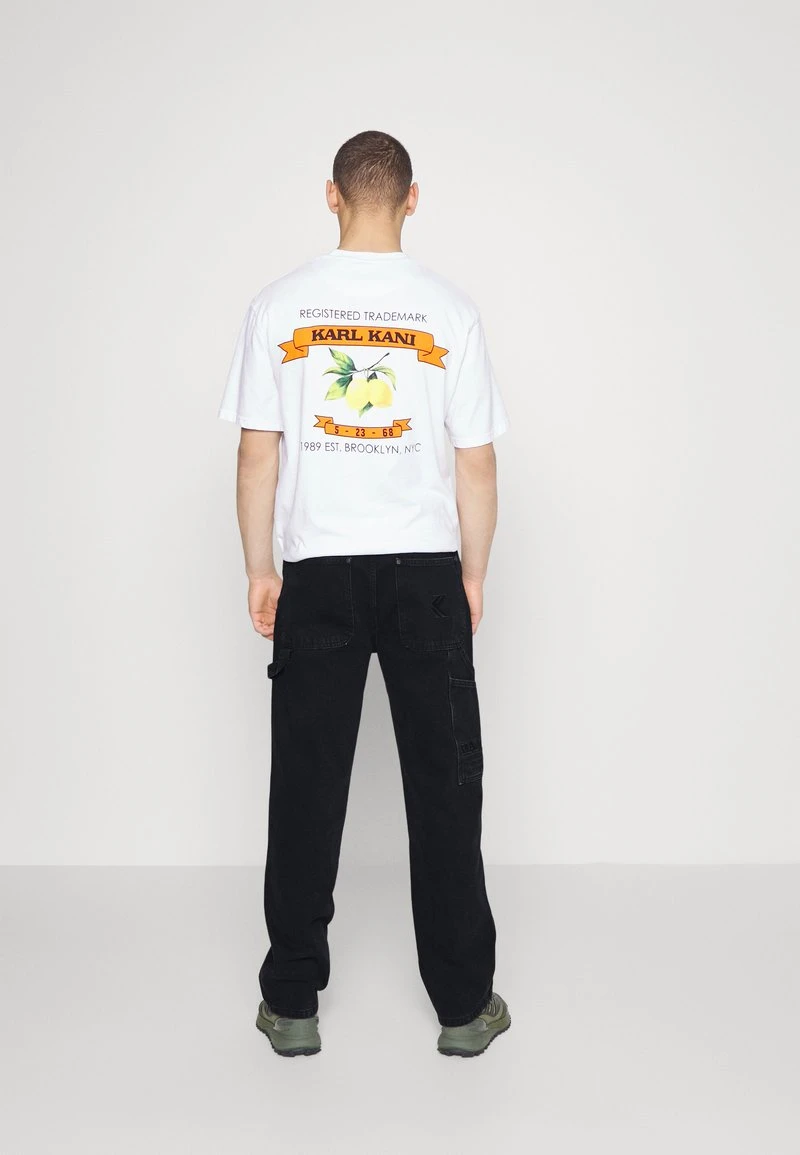 Coupon 😍 Karl Kani RETRO BAGGY DENIM PANTS - Jeans Relaxed Fit - Grey, Herren 🥰 1 Coupon 😍 Karl Kani RETRO BAGGY DENIM PANTS - Jeans Relaxed Fit - Grey, Herren 🥰