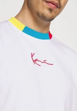 Neu 👍 Karl Kani SMALL SIGNATURE TEE UNISEX - T-Shirt Print - White 🤩 -Karl Kani Verkäufe a277551ccdd94c1486736b615d36d989