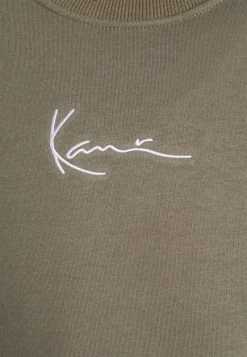 Brandneu ⌛ Karl Kani SMALL SIGNATURE PATCHWORK CREW UNISEX - Sweatshirt - Dark Green 💯 -Karl Kani Verkäufe a30026641ab64ce08f81697cebba1f30
