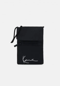 Besorgen ✨ Karl Kani SIGNATURE POUCH BAG UNISEX - Umhängetasche - Black ✔️
