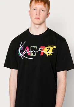 Coupon 🔔 Karl Kani SIGNATURE PRINT TEE UNISEX - T-Shirt Print - Black ⌛ -Karl Kani Verkäufe a65d90a7ffed42d99acd3d11875188ba