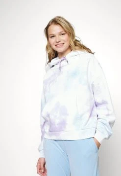 Auslauf 🛒 Karl Kani SIGNATURE TIE DYE HOODIE - Sweatshirt - White/lilac/light Blue, Damen ✨ -Karl Kani Verkäufe abcd17f74f5b4642bd4dff6e3ef545e8