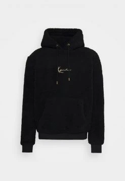 Bestes Angebot ⌛ Karl Kani SMALL SIGNATURE TEDDY HOODIE UNISEX - Kapuzenpullover - Black ✔️ -Karl Kani Verkäufe abf7018c6f8a45348f289b2a4af9b92b