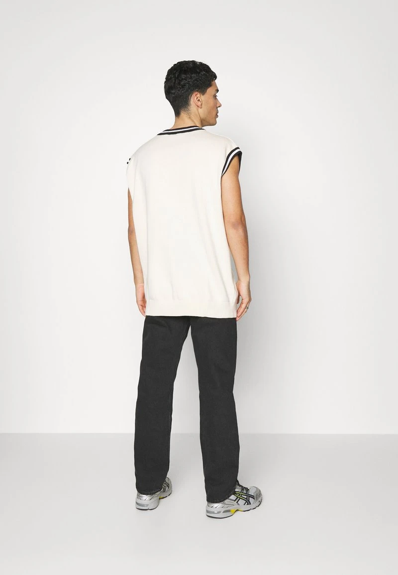 Bestes Angebot 😀 Karl Kani VEST UNISEX - Strickpullover - Cream 🌟 6 Bestes Angebot 😀 Karl Kani VEST UNISEX - Strickpullover - Cream 🌟 – Bild 6