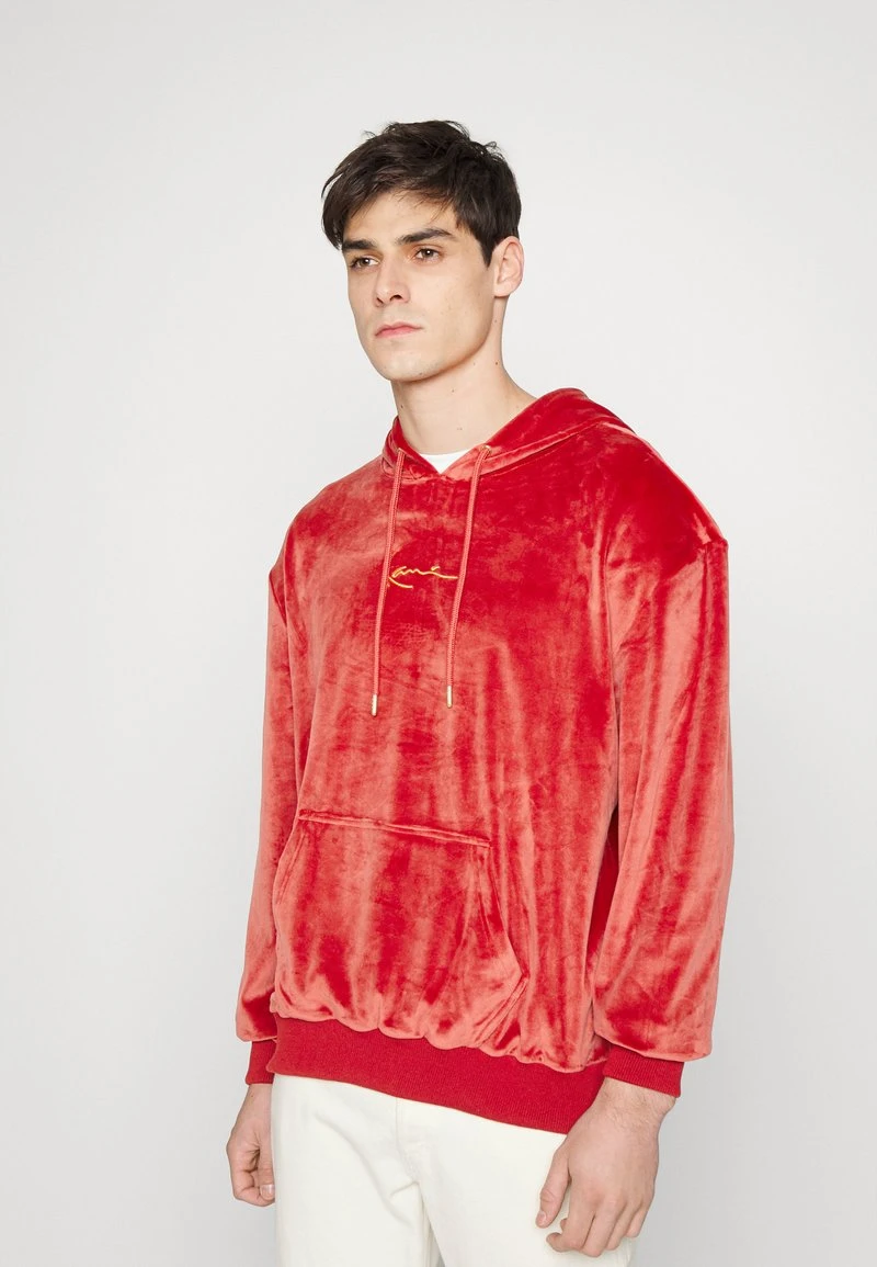 Aktion 🥰 Karl Kani SMALL SIGNATURE HOODIE UNISEX - Sweatshirt - Dark Red 🔥 1 Aktion 🥰 Karl Kani SMALL SIGNATURE HOODIE UNISEX - Sweatshirt - Dark Red 🔥