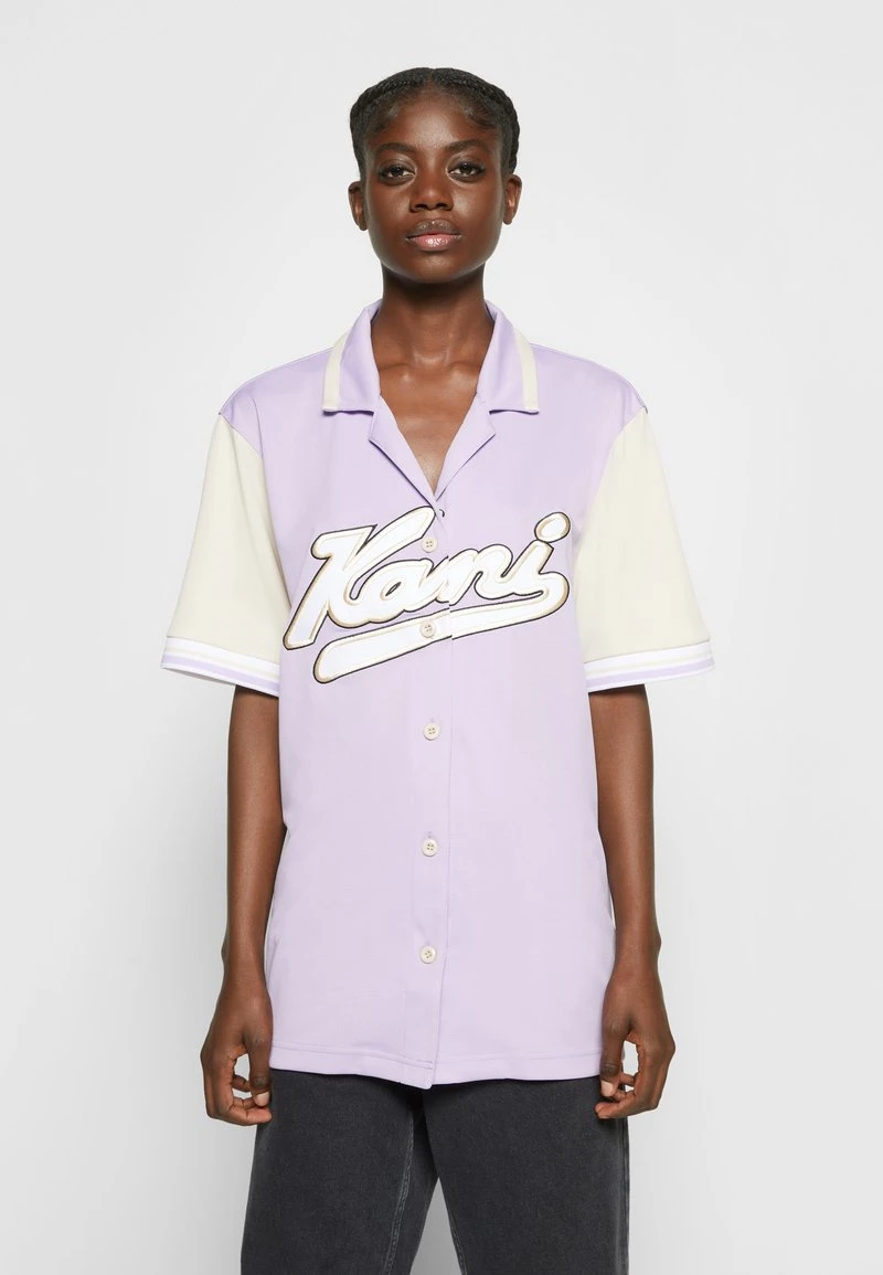Bester Verkauf ✔️ Karl Kani VARSITY BLOCK ⚾ BASEBALL - T-Shirt Print - Purple, Damen ❤️ 3 Bester Verkauf ✔️ Karl Kani VARSITY BLOCK ⚾ BASEBALL - T-Shirt Print - Purple, Damen ❤️ – Bild 3
