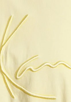 Am billigsten 🔔 Karl Kani SIGNATURE DESTROYED TEE UNISEX - T-Shirt Print - Light Yellow 🎁 -Karl Kani Verkäufe aeda52e76aee4bf0a67e22f734a3cc28
