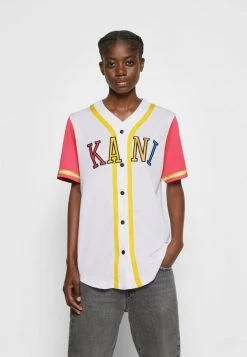 Rabatt ❤️ Karl Kani COLLEGE BLOCK ⚾ BASEBALL - T-Shirt Print - White, Damen 🤩 -Karl Kani Verkäufe b1daf50942a047eaa1f38832a1e9ba30
