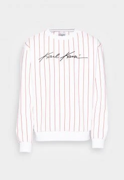 Coupon 😍 Karl Kani UNISEX AUTOGRAPH PINSTRIPE CREW - Sweatshirt - Red 🧨 -Karl Kani Verkäufe b744ff3537134290a2d17051e6bb9c3c