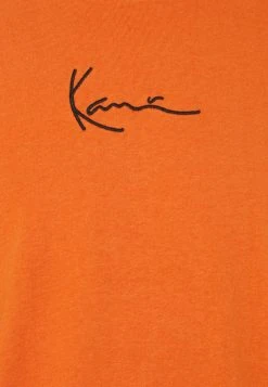 Blitzangebot ⭐ Karl Kani SMALL SIGNATURE TEE UNISEX - T-Shirt Print - Dark Orange 🎉 -Karl Kani Verkäufe b7c70ba683804583b81f8e872705aac3