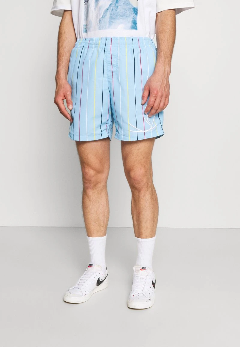 Billig 💯 Karl Kani SIGNATURE PINSTRIPE - Shorts - Light Blue, Herren ⭐ 1 Billig 💯 Karl Kani SIGNATURE PINSTRIPE - Shorts - Light Blue, Herren ⭐