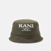 Bestpreis 😀 Karl Kani RETRO WASHED BUCKET HAT UNISEX - Hut - Green 🎉 -Karl Kani Verkäufe bf22575dd9d24c95a8a635862d15cd63