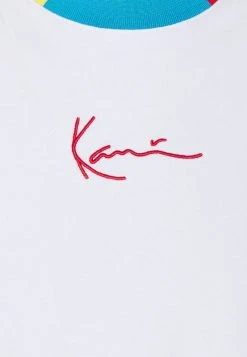 Neu 👍 Karl Kani SMALL SIGNATURE TEE UNISEX - T-Shirt Print - White 🤩 -Karl Kani Verkäufe bfabb68c40644a1f883b559da52d8140