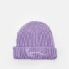 Budget 🔥 Karl Kani SIGNATURE FISHERMAN BEANIE UNISEX - Mütze - Purple ✔️