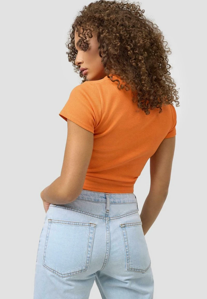 Rabatt ✨ Karl Kani T-Shirt Print - Orange, Damen 😉 3 Rabatt ✨ Karl Kani T-Shirt Print - Orange, Damen 😉 – Bild 3