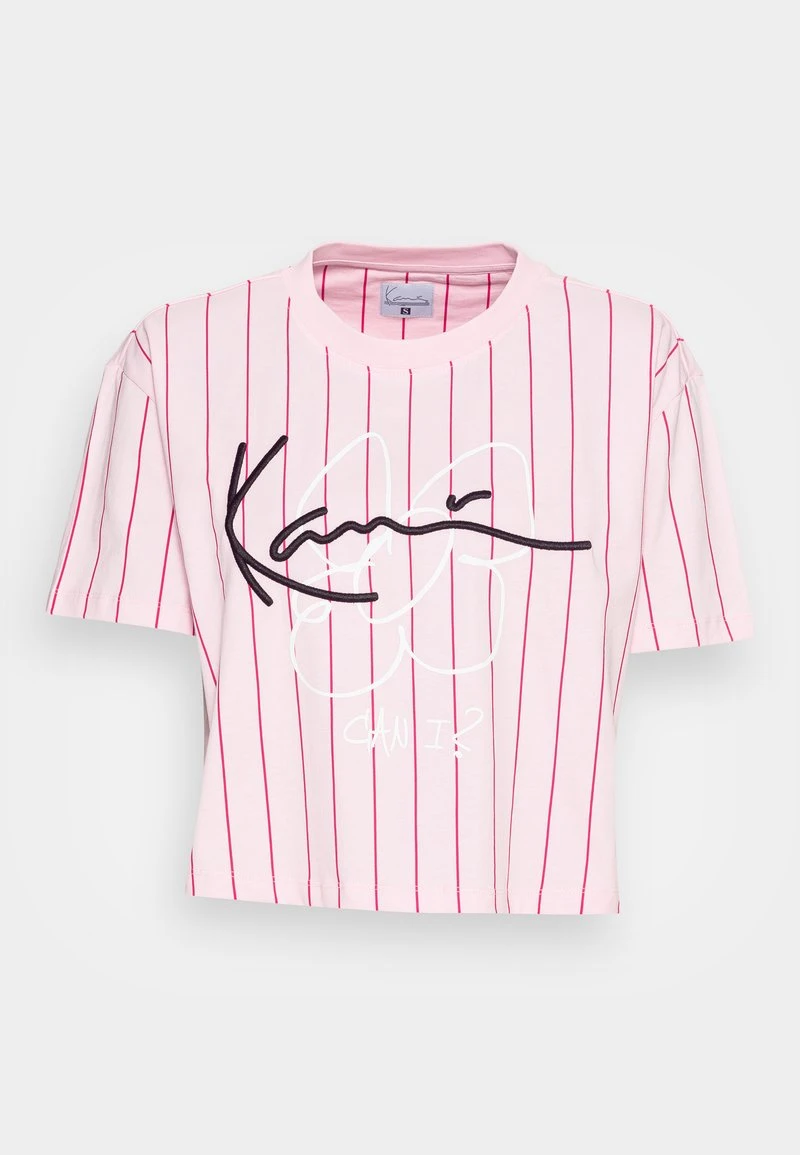 Bester Verkauf 💯 Karl Kani SIGNATURE CROP TEE - T-Shirt Print - Rose, Damen ✨ 4 Bester Verkauf 💯 Karl Kani SIGNATURE CROP TEE - T-Shirt Print - Rose, Damen ✨ – Bild 4