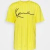 Rabatt ✨ Karl Kani SIGNATURE LOGO PINSTRIPE TEE UNISEX - T-Shirt Print - Yellow 🔔