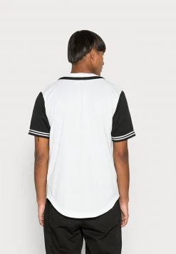 Neu 👍 Karl Kani VARSITY BLOCK ⚾ BASEBALL UNISEX - T-Shirt Print - White/black ❤️ -Karl Kani Verkäufe c2a4aa46ee2c43448c302af75e74e22f