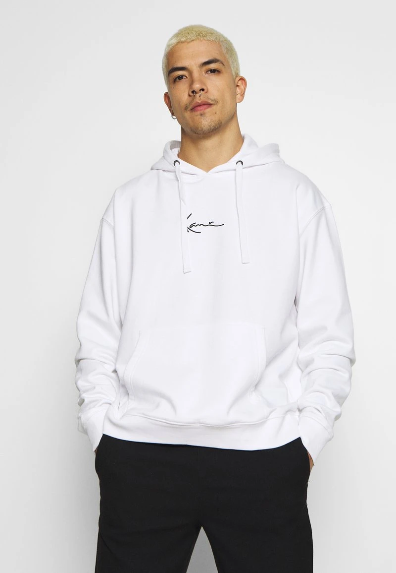 Besorgen 😉 Karl Kani SIGNATURE HOODIE - Kapuzenpullover - White/black, Herren ✨ 1 Besorgen 😉 Karl Kani SIGNATURE HOODIE - Kapuzenpullover - White/black, Herren ✨