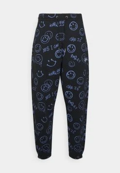Neu 🌟 KARL KANI X SMILEY® SIGNATURE REGULAR FIT UNISEX - Jogginghose - Black 😍 -Karl Kani Verkäufe c3145dba03ab44ba9a40d48cb4203dad