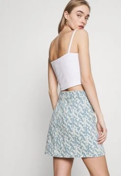 Brandneu ✔️ Karl Kani SKIRT - Minirock - Light Blue, Damen 👍 -Karl Kani Verkäufe c405d841e9c84ccf917051edbe29f1a3