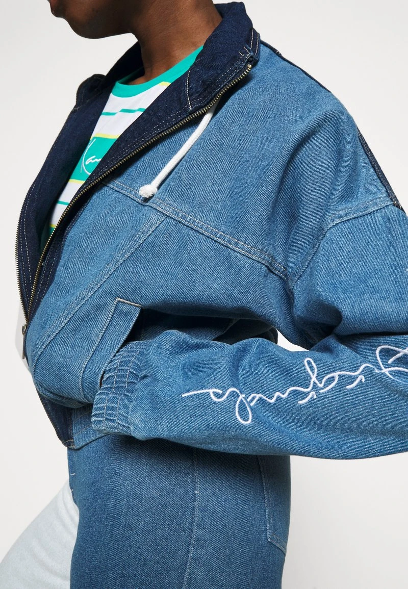 Großhandel ✔️ Karl Kani ORIGINALS BLOCK JACKET - Jeansjacke - Blue, Damen 💯 6 Großhandel ✔️ Karl Kani ORIGINALS BLOCK JACKET - Jeansjacke - Blue, Damen 💯 – Bild 6