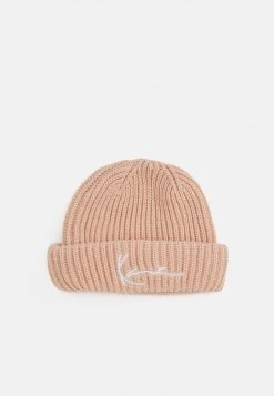 Auslauf 👍 Karl Kani SIGNATURE FISHERMAN BEANIE UNISEX - Mütze - Rose 👏