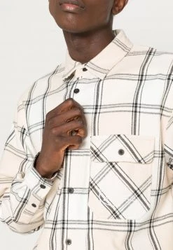 Top 10 ✨ Karl Kani CHEST SIGNATURE CHECK LIGHT UNISEX - Leichte Jacke - Light Sand 💯 -Karl Kani Verkäufe c766d8ec77834a3383d7679f4b118bbf