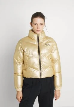 Bester Verkauf 🧨 Karl Kani CHEST SIGNATURE PUFFER JACKET - Winterjacke - Gold, Damen ✨