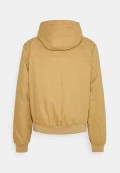 Rabatt 🔔 Karl Kani RETRO HOODED JACKET UNISEX - Kunstlederjacke - Sand ✔️ -Karl Kani Verkäufe c836cec96d964befb8f61d9e51489ea7