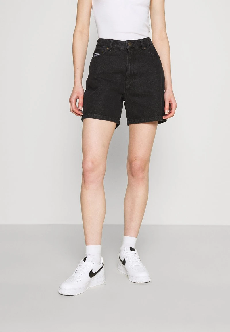 Angebote ✨ Karl Kani WASHED - Jeans Shorts - Black, Damen ✨ 1 Angebote ✨ Karl Kani WASHED - Jeans Shorts - Black, Damen ✨
