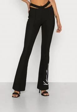 Bester Verkauf 🎁 Karl Kani SIGNATURE CUT OUT - Stoffhose - Black, Damen 🌟