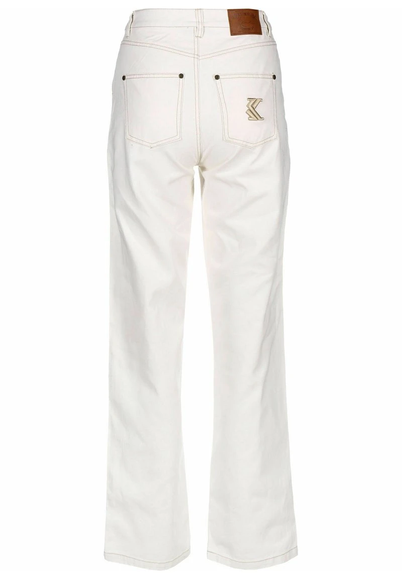 Großhandel ✨ Karl Kani WIDE LEG - Stoffhose - White, Damen ⌛ 2 Großhandel ✨ Karl Kani WIDE LEG - Stoffhose - White, Damen ⌛ – Bild 2