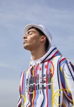 Billig ⭐ KARL KANI X SMILEY® SIGNATURE STRIPE HOODIE UNISEX - Kapuzenpullover - Multicolor ❤️ -Karl Kani Verkäufe ce4fe3dd3da741b9b12b85a3dfde855b