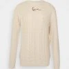 Angebote 🧨 Karl Kani SIGNATURE BLOCK KNIT CREW - Strickpullover - Light Sand, Herren ⌛ -Karl Kani Verkäufe ce87a3e68dcd4cdd96bebaa9c3a35ccc