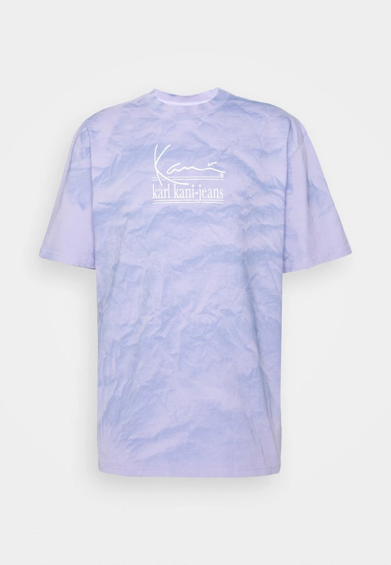 Auslauf ⌛ Karl Kani SIGNATURE WASHED TEE UNISEX - T-Shirt Print - Purple 🥰 1 Auslauf ⌛ Karl Kani SIGNATURE WASHED TEE UNISEX - T-Shirt Print - Purple 🥰