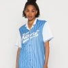Am billigsten 🔥 Karl Kani VARSITY BLOCK ⚾ BASEBALL - Hemdbluse - Blue, Damen ⌛ -Karl Kani Verkäufe d0cd6a740406458cbda25faf68b1d044