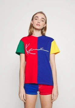 Auslauf 🎉 Karl Kani SIGNATURE BLOCK TEE - T-Shirt Print - Multicolor, Damen 🛒