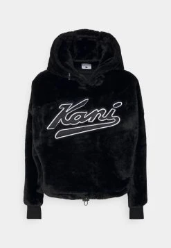 Top 10 🌟 Karl Kani VARSITY HOODIE - Kapuzenpullover - Black, Damen ❤️ -Karl Kani Verkäufe d78a835a57e34e23a78f1ca491e4114b