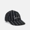 Bestes Angebot 🎁 Karl Kani SIGNATURE PINSTRIPE UNISEX - Cap - Black 🎁