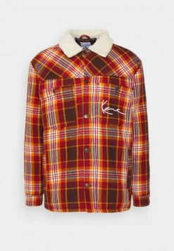 Rabatt ❤️ Karl Kani CHEST SIGNATURE UNISEX - Hemd - Dark Red 💯 -Karl Kani Verkäufe d8b392a13d3a47dfbb5630bfaa8c032f