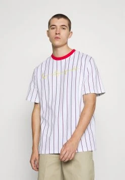 Schlussverkauf ✨ Karl Kani ORIGINALS PINSTRIPE TEE UNISEX - T-Shirt Print - White 🧨