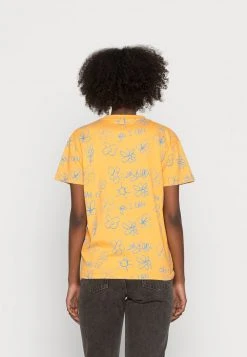 Bestes Angebot 🔔 Karl Kani SIGNATURE FLOWER TEE LIGHT - T-Shirt Print - Light Orange, Damen ⭐ -Karl Kani Verkäufe d94db384267b41e9a38f13831a7b5757